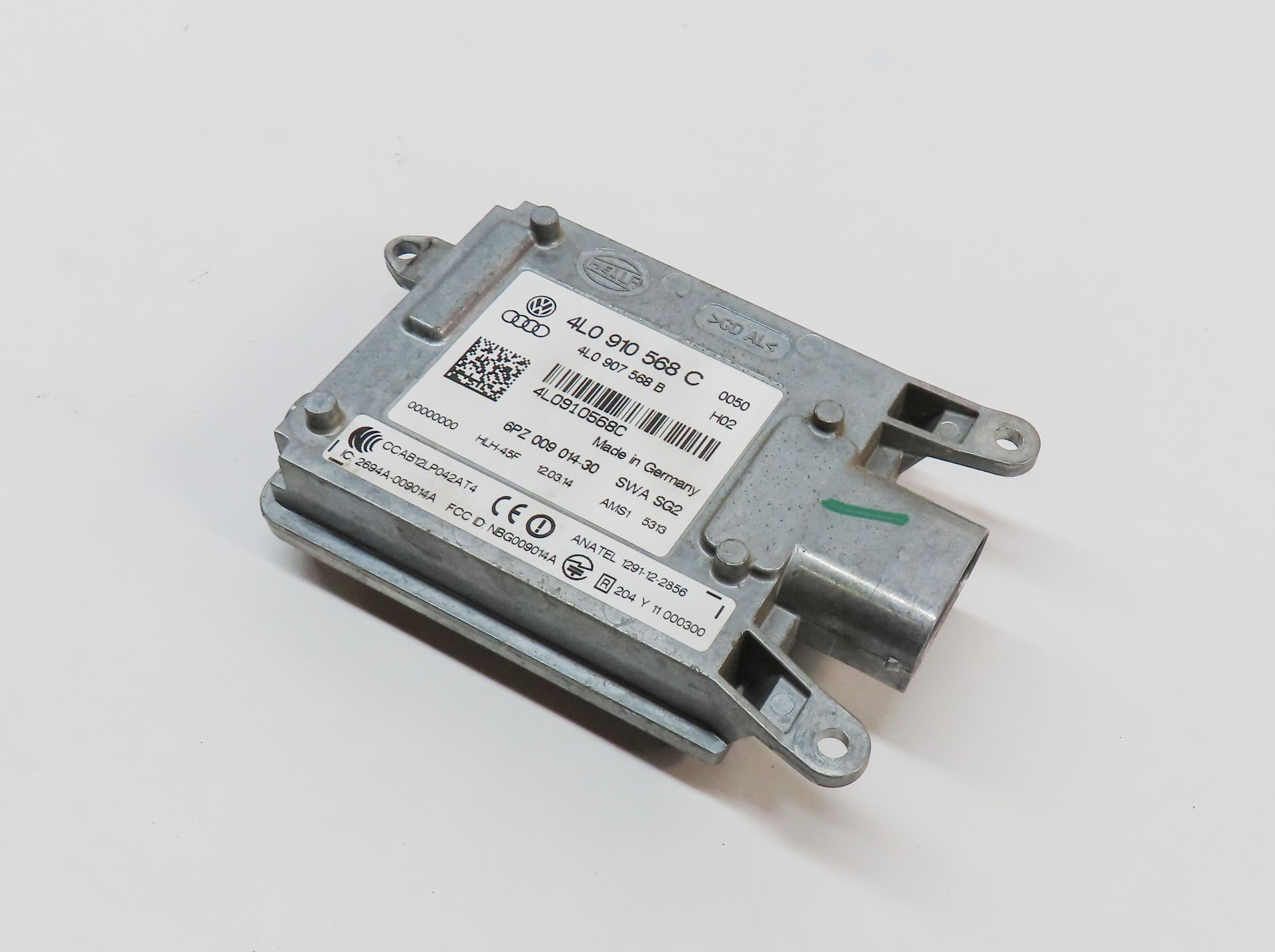 2013-2017 AUDI Q7 (4L 4M) REAR LEFT DRIVER LANE CHANGE BLIND SPOT MODULE (SLAVE) — exact item pictured